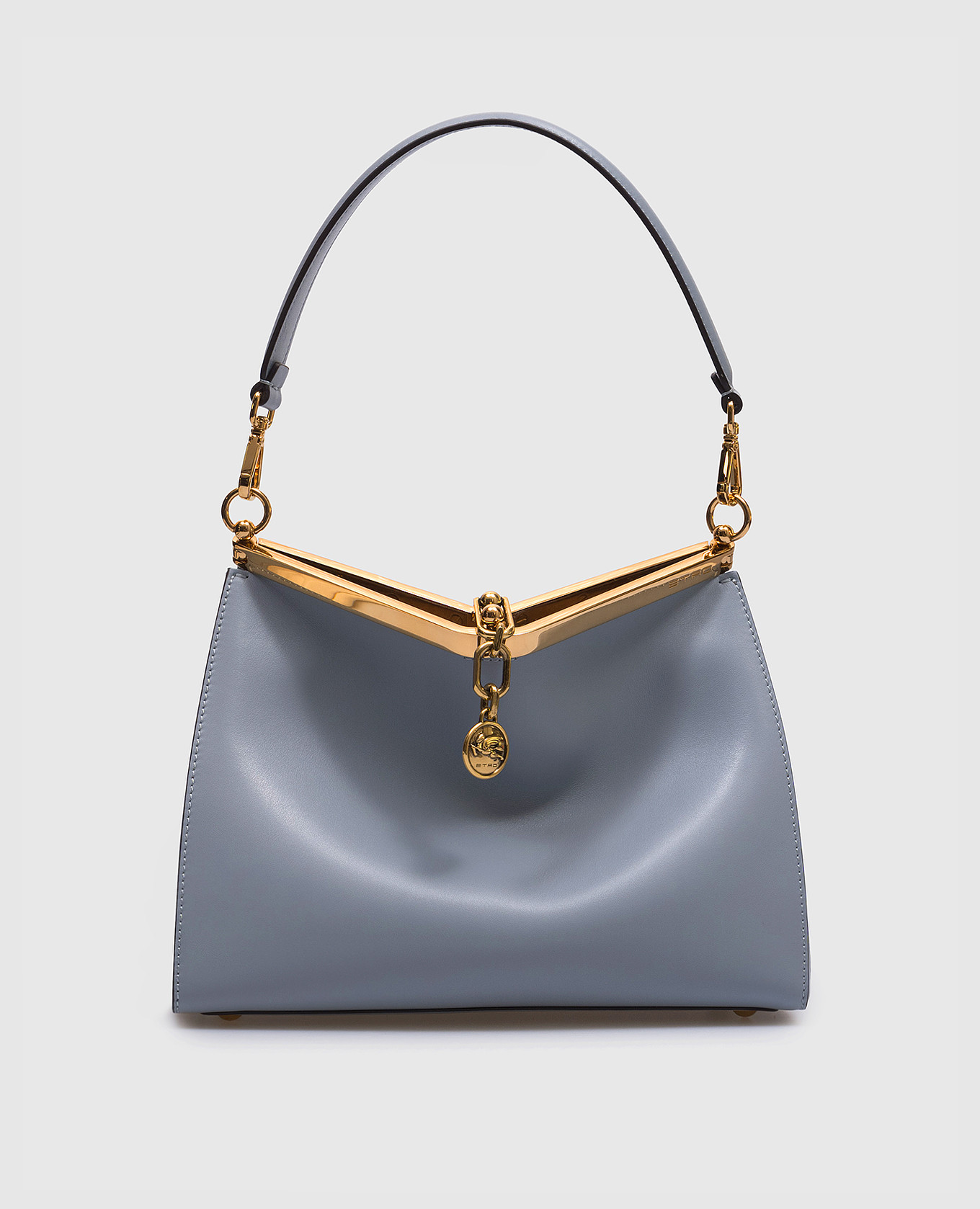 

Blue leather bag VELA Etro, Light blue