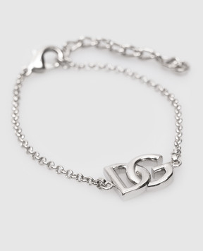 Dolce&Gabbana Silver bracelet with DG logo WBN5W1W1111