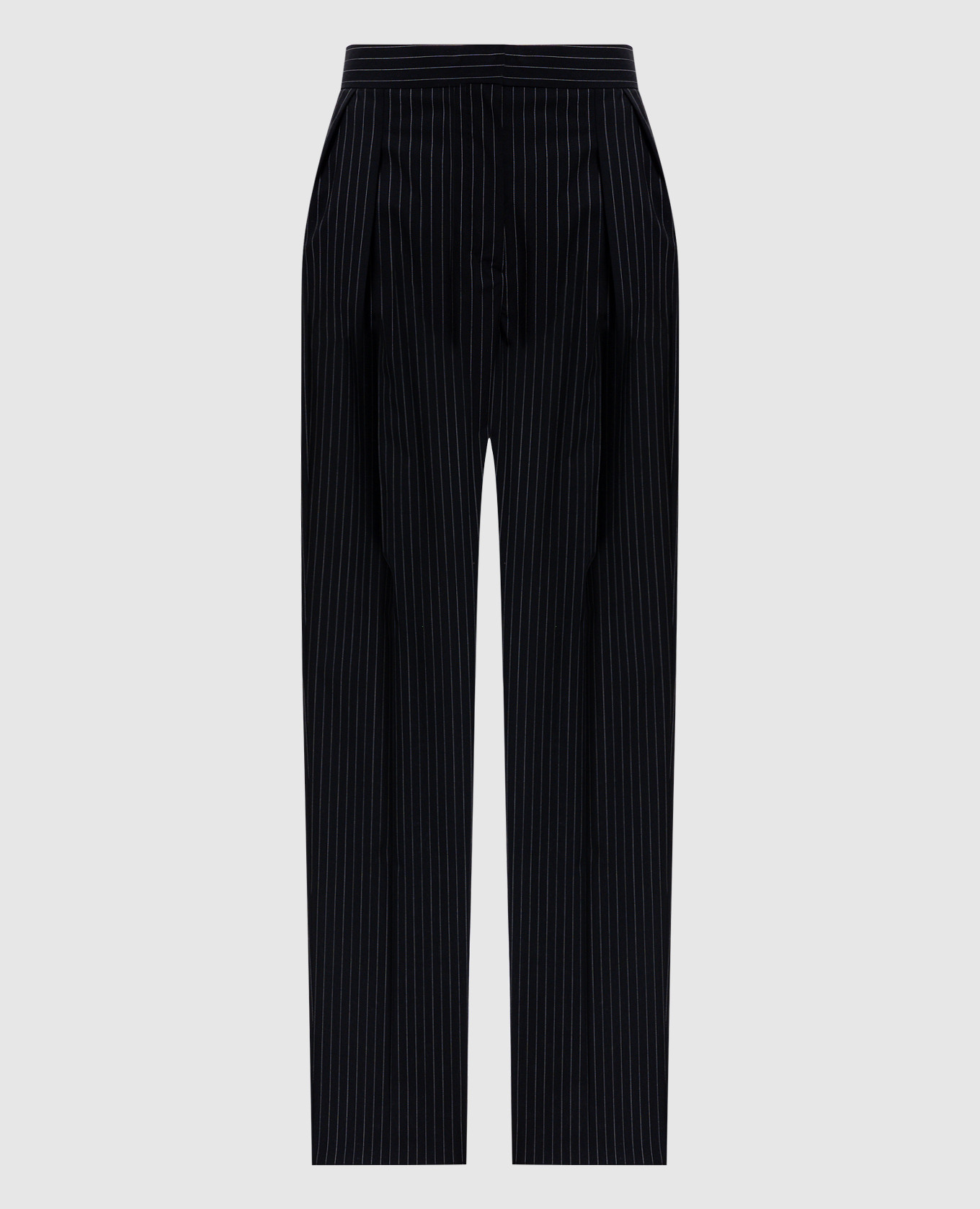 Black SESAMO wool pants Max Mara