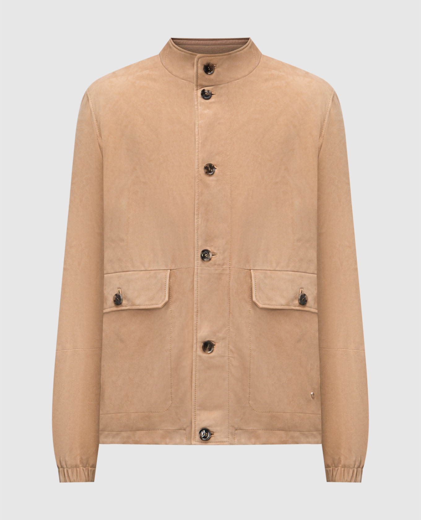

Beige suede jacket Stefano Ricci