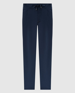 Enrico Mandelli Blue pants GYM0045653