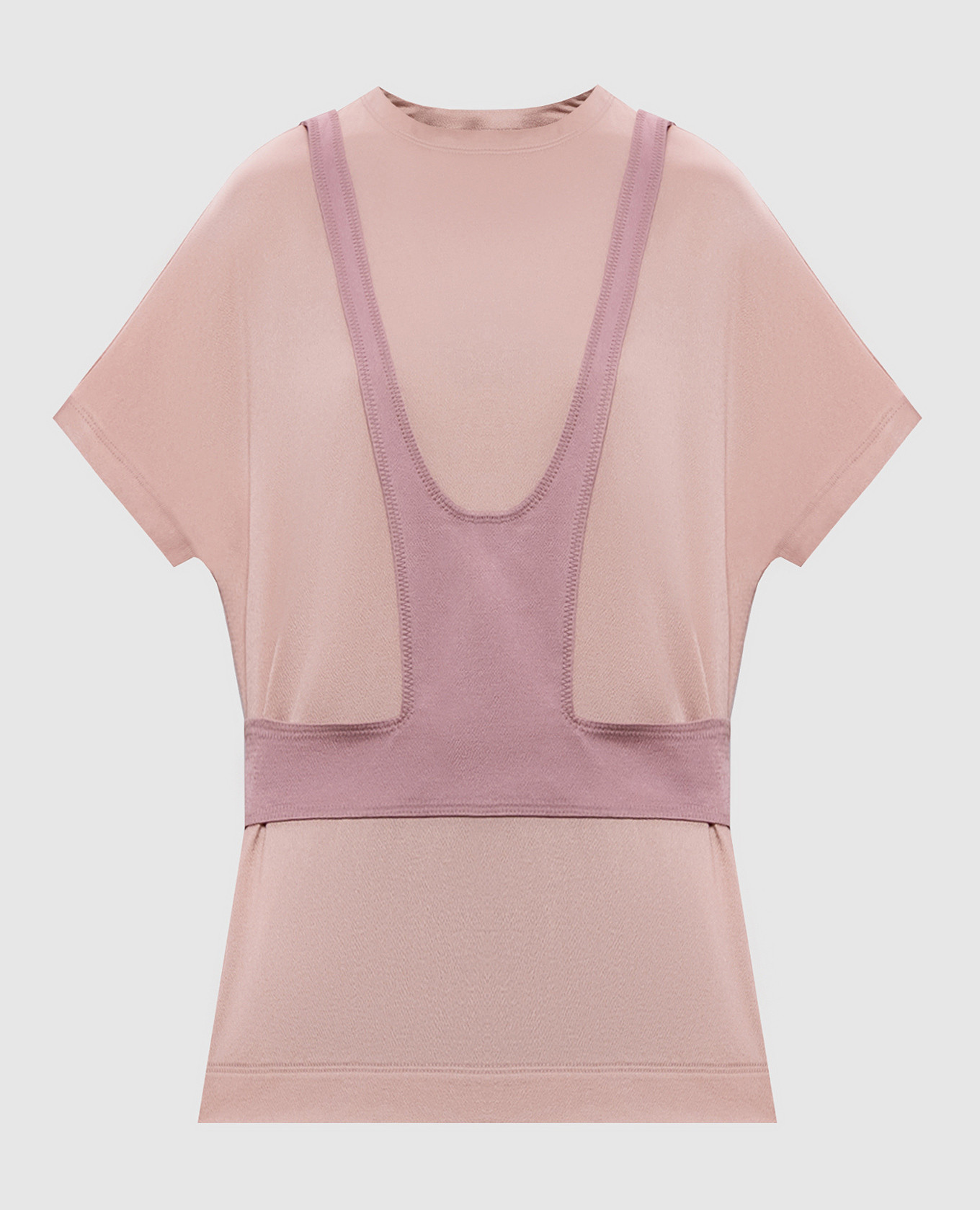 

Pink double-breasted blouse Valentino