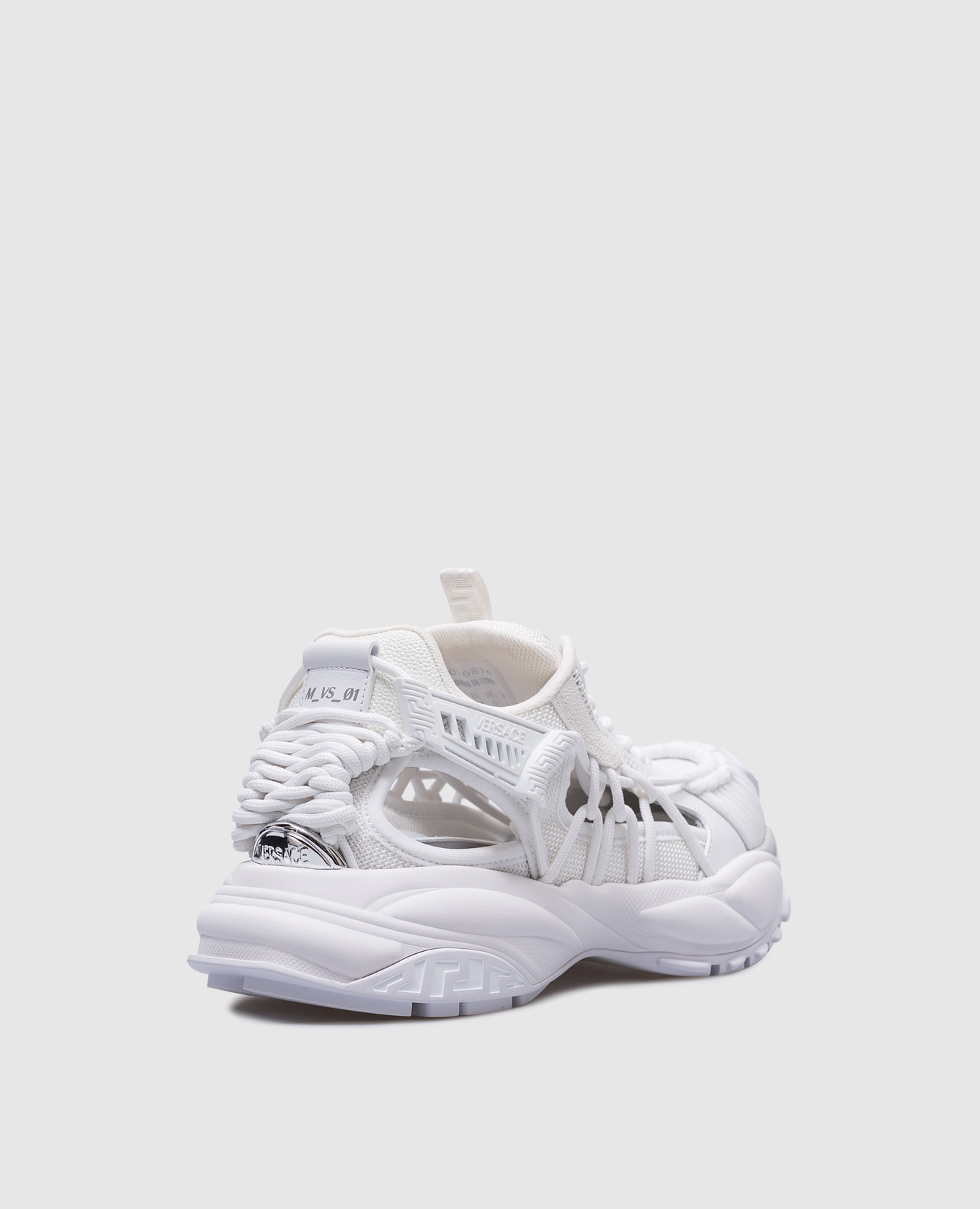 

White leather sneakers Mercury M_VS_01 Versace