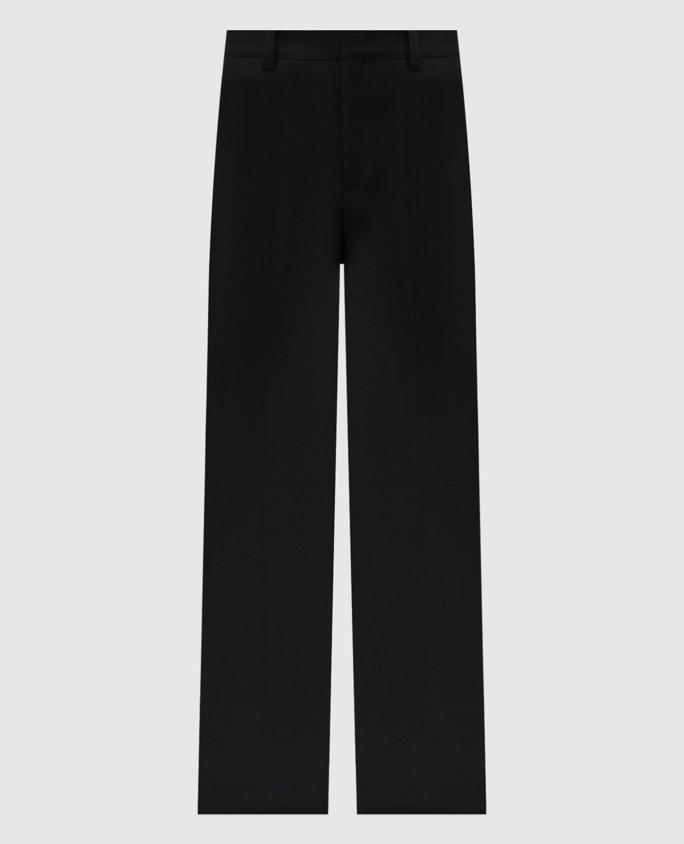 

Black flared pants with wool Juun.j