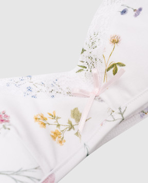 Story Loris Children's white top in a floral print 36569816