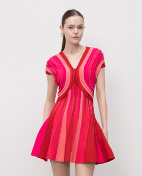 Balmain Pink mini dress EF0R7144KI41