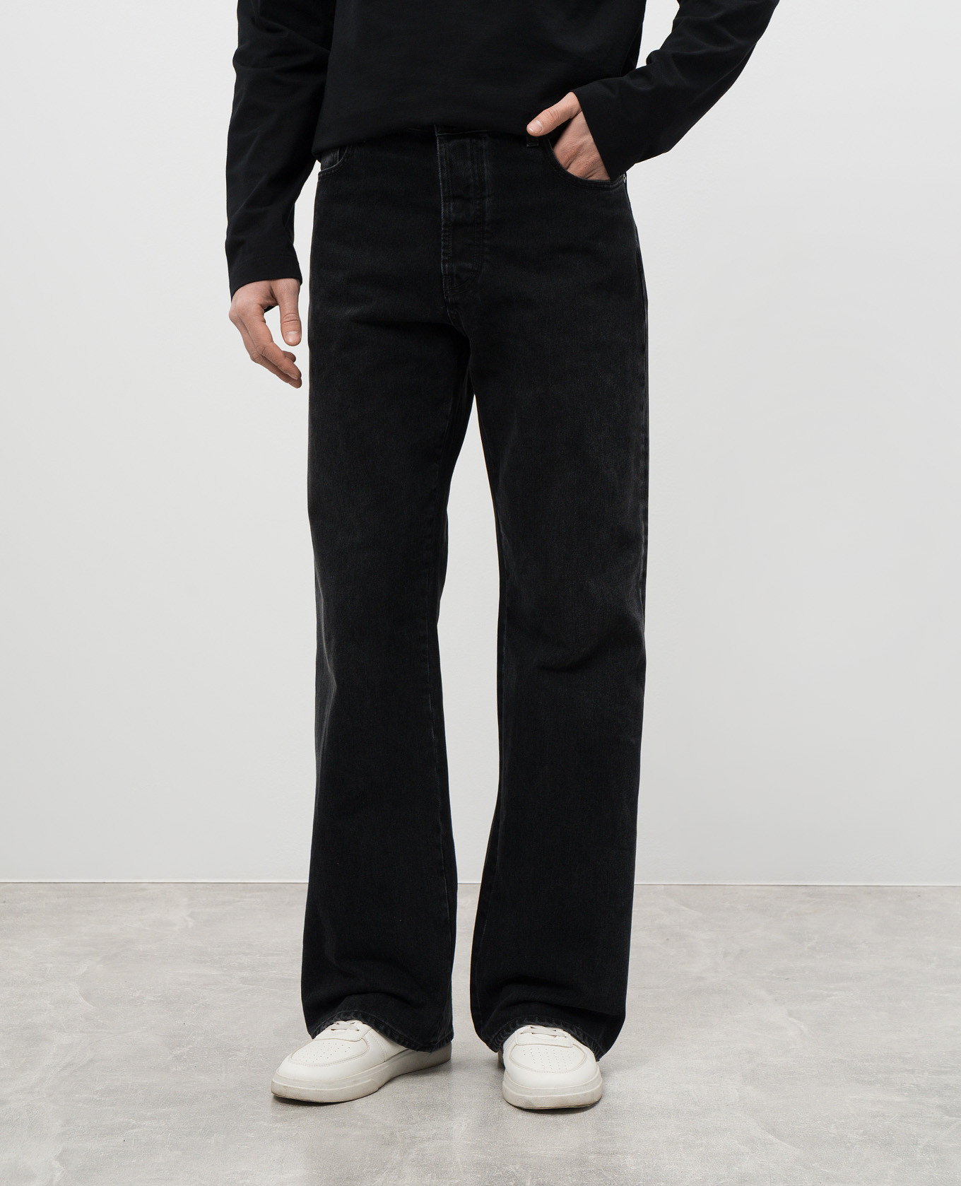 Grey jeans with logo Off-White 3