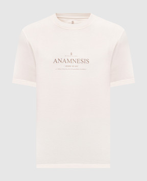 Brunello Cucinelli Beige T-shirt with print M0B138495