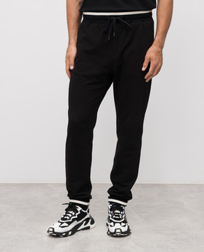 Dolce&Gabbana Black joggers with logo GVS2HTHU7DU