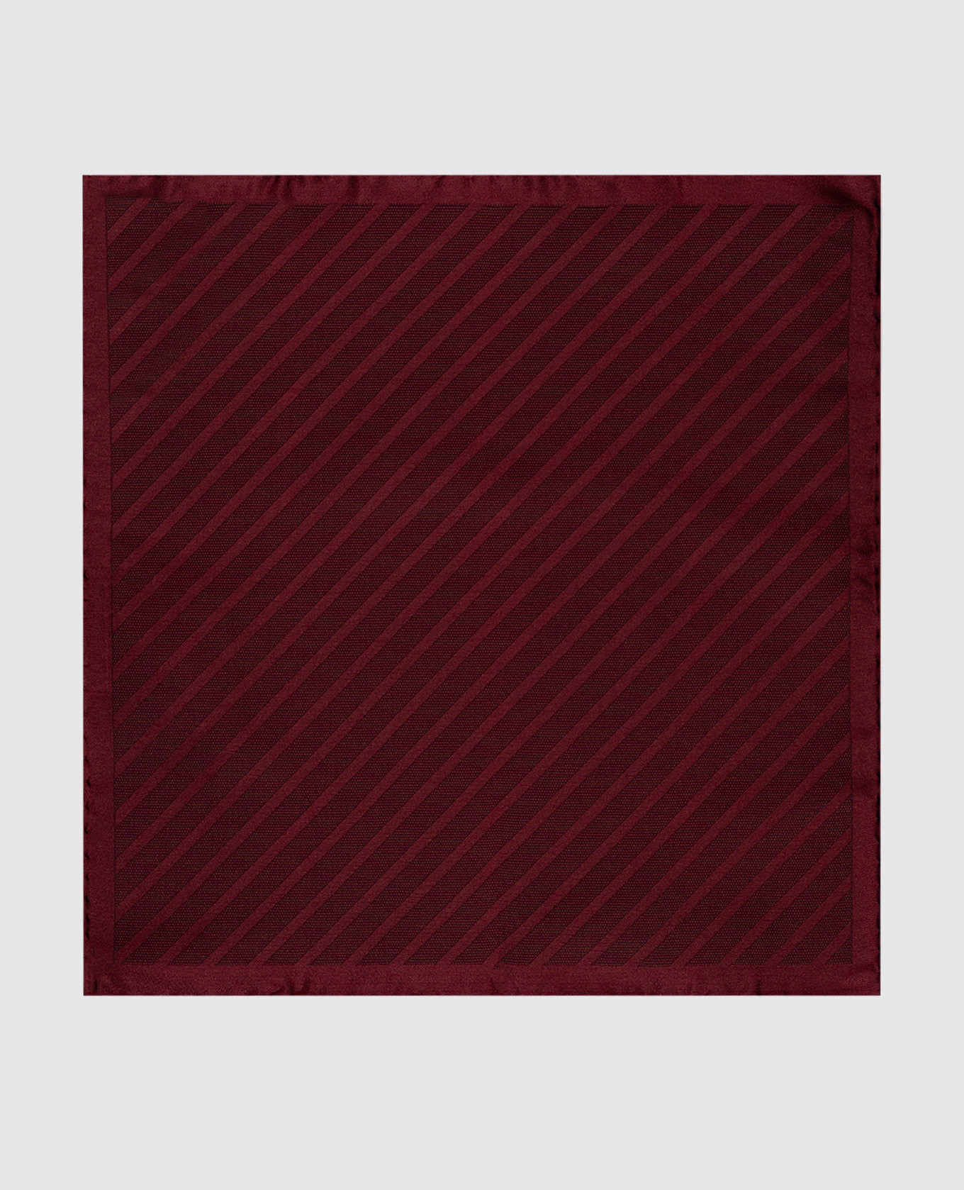 

Burgundy silk pachet scarf Brunello Cucinelli