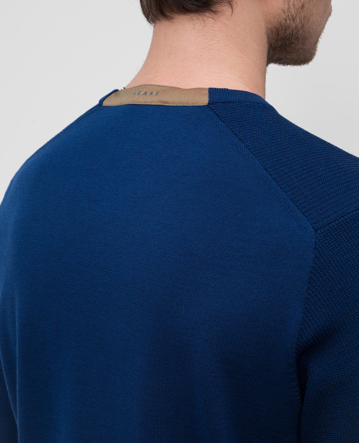 Blue Waffle wool jumper Sease 5