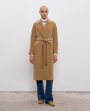 Heresis Beige cashmere puffer coat M49120I560