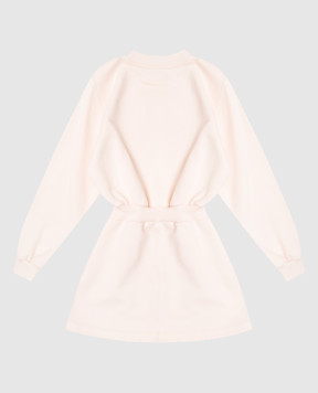 Dolce&Gabbana Children's pink dress with monogram L5JDAPG7PKQ812+