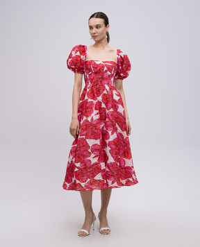 Charo Ruiz Kyan pink floral print dress 252614