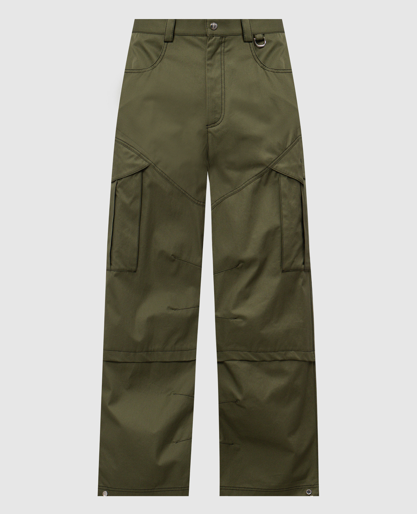 

Green logo cargo pants Off-White, Khaki