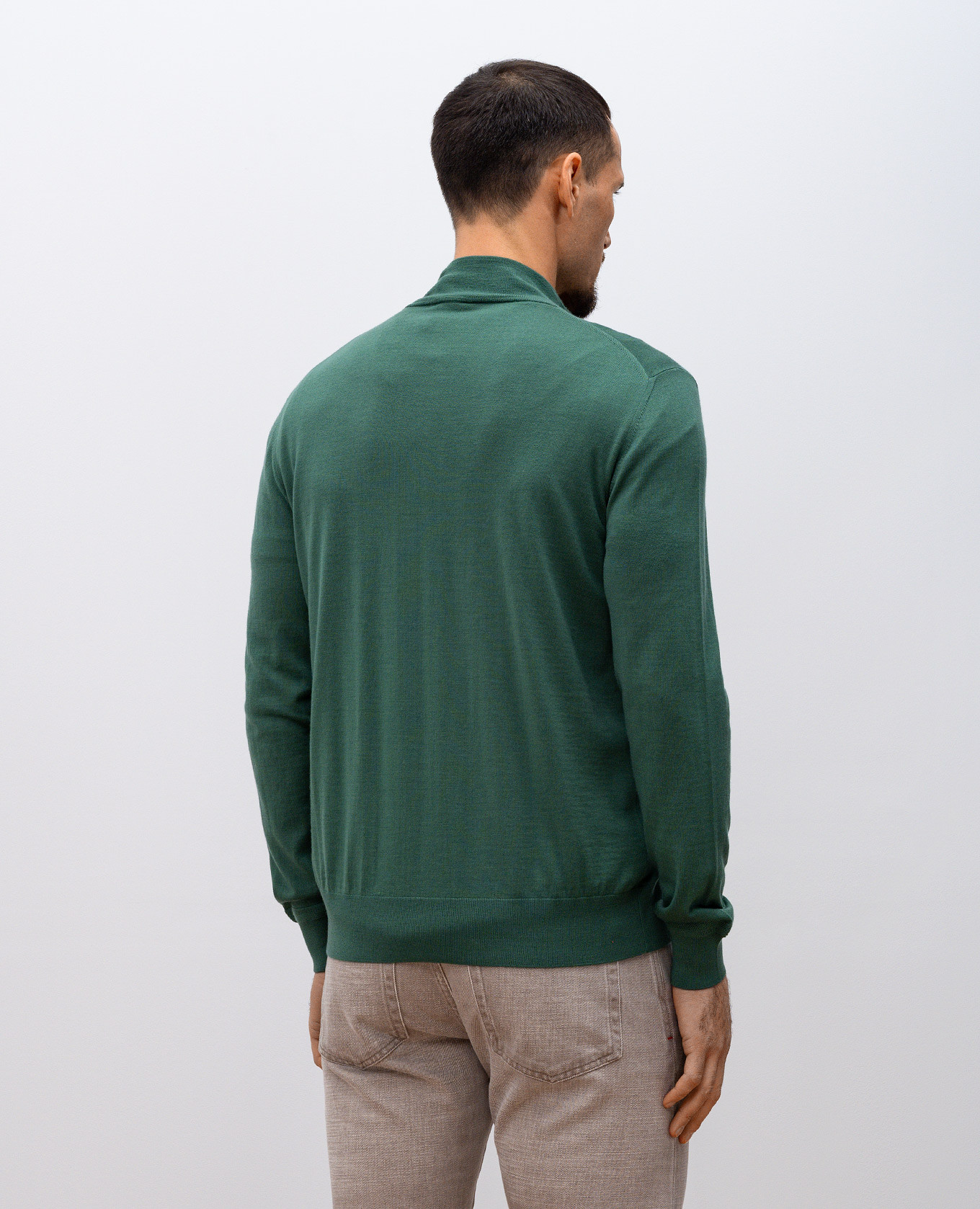 

Green wool cardigan ISAIA