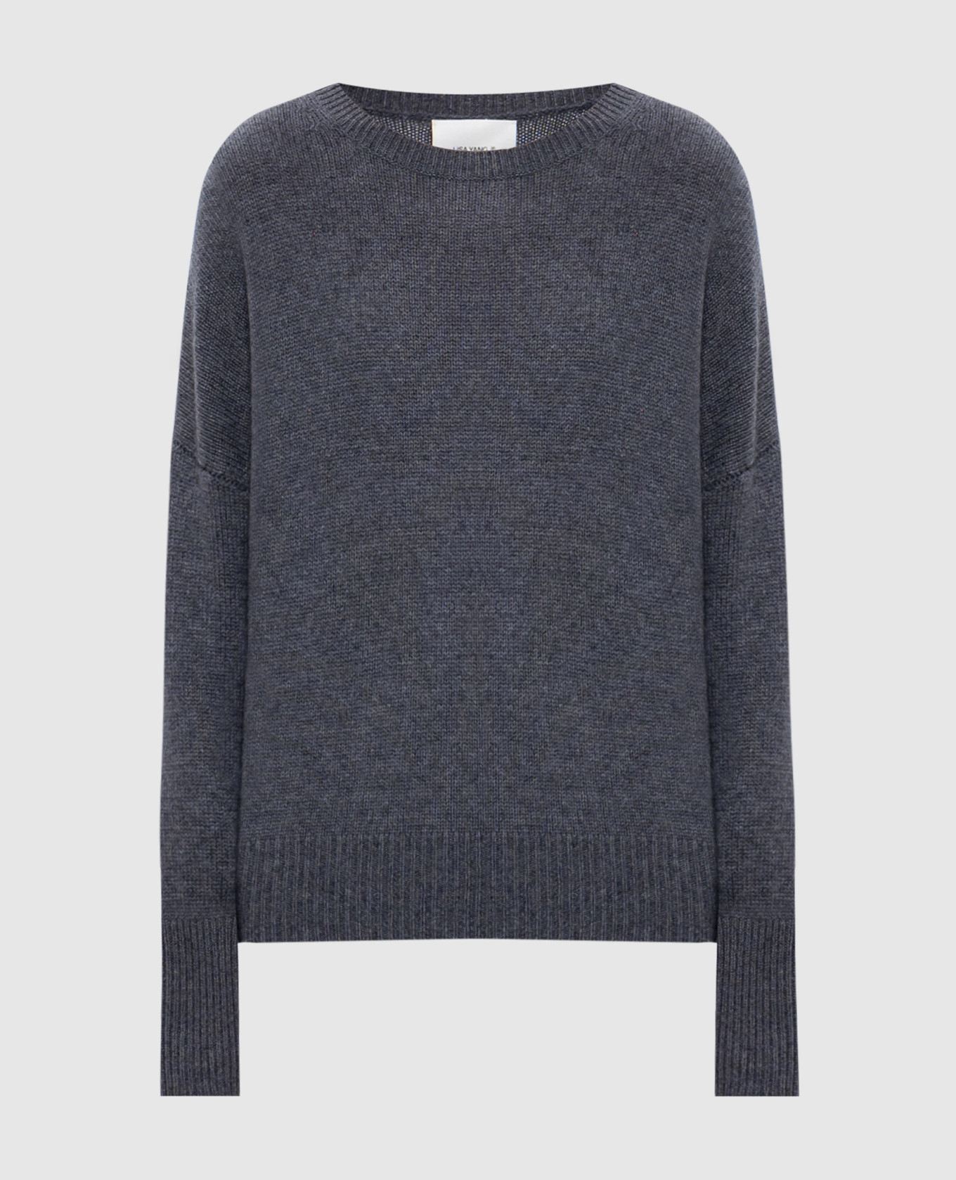 

Mila gray melange cashmere sweater LISA YANG, Grey