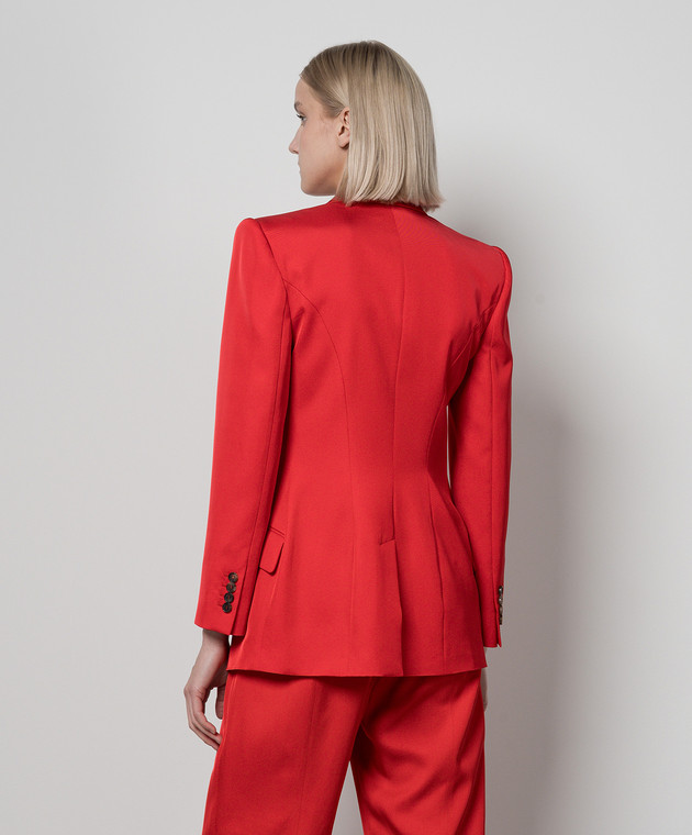 Alexander McQueen - Red jacket 783075QEAFI - shop with European