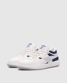 Givenchy White leather sneakers with logo BH00ARH1UR