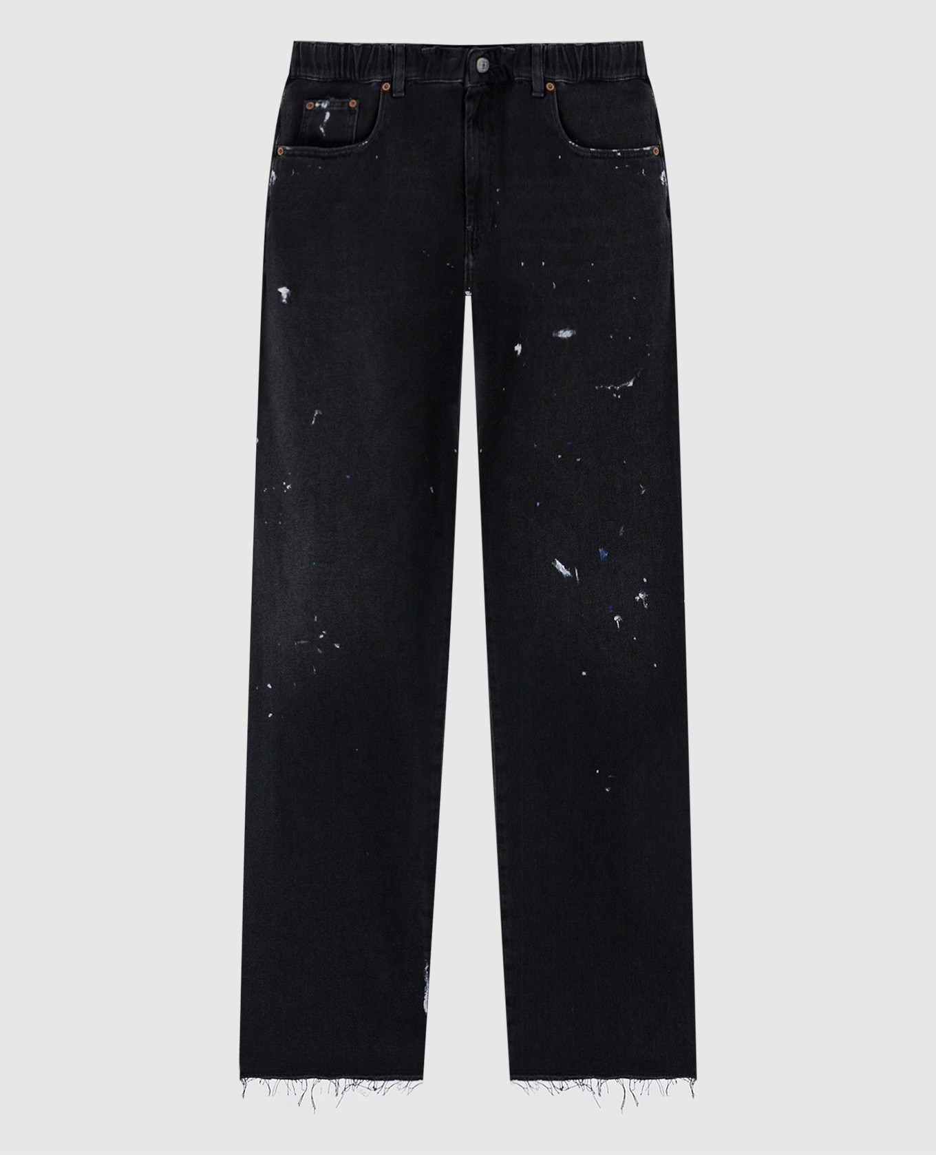 

Black jeans with a worn effect Maison Margiela MM6