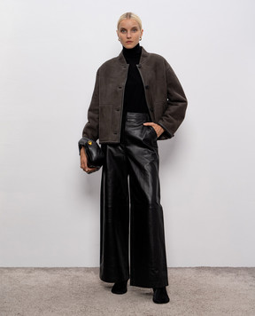 MooRER Black wool turtleneck NATALY NATALYW18