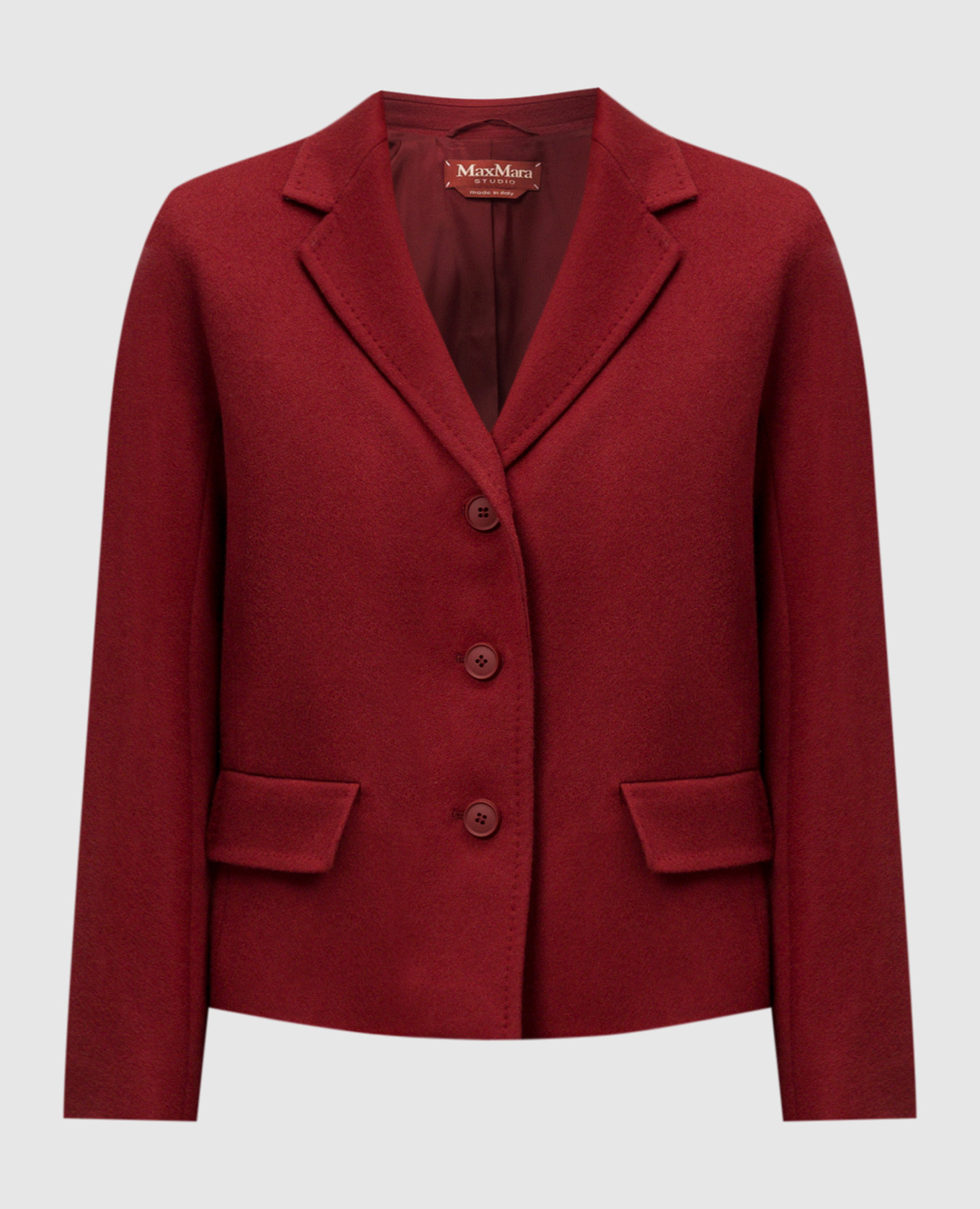 Max Mara Red COGNE wool jacket