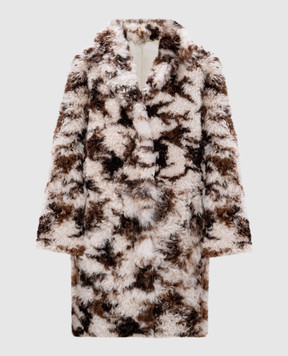 Simonetta Ravizza STOCCARDA sheepskin coat in a pattern F04CO105H26