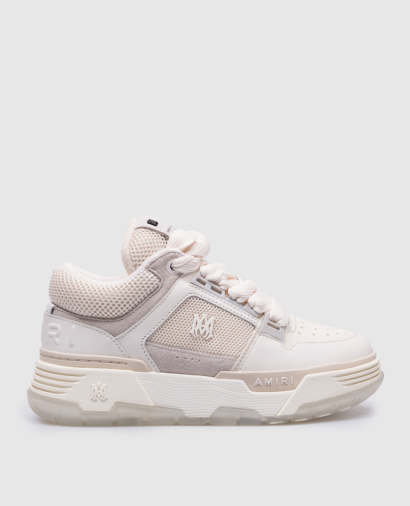 

White MA-1 combined sneakers AMIRI