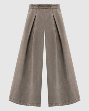 Giuseppe Di Morabito Milano Gray sweatpants with logo 03PFPA10803313