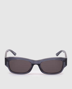 Balenciaga Blue sunglasses with contrast logo 812869T0039