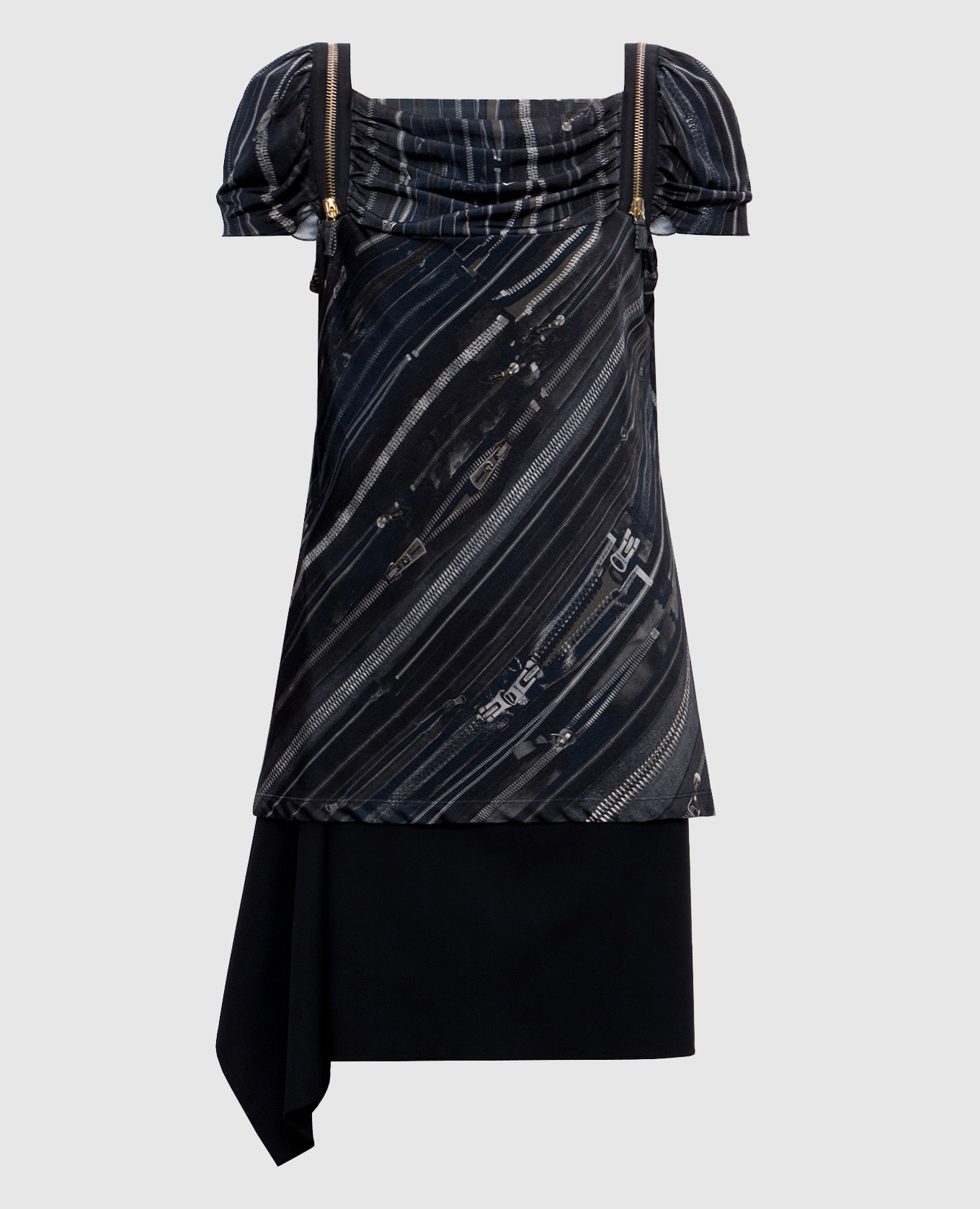 

Blue printed top Jean Paul Gaultier