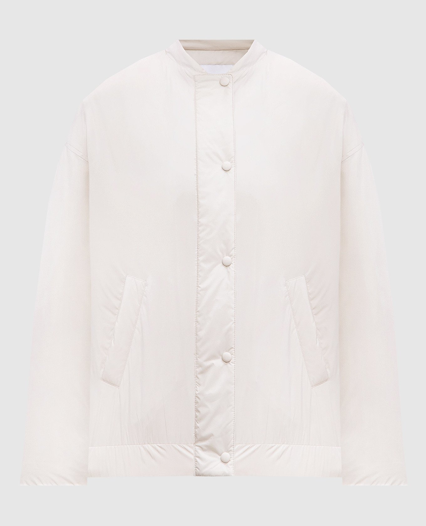 

White down bomber jacket Yves Salomon Army