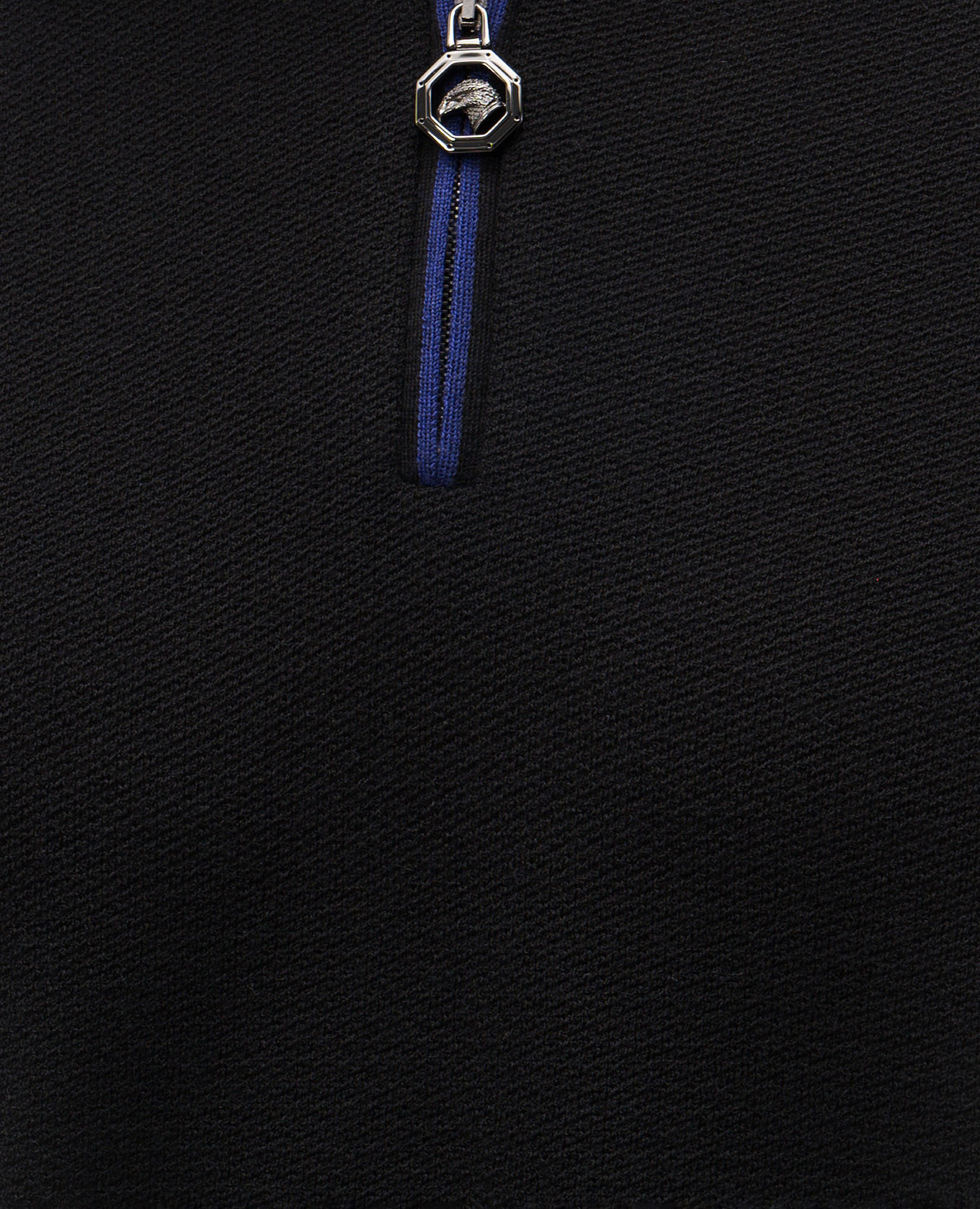 

Black cashmere and silk polo shirt Stefano Ricci