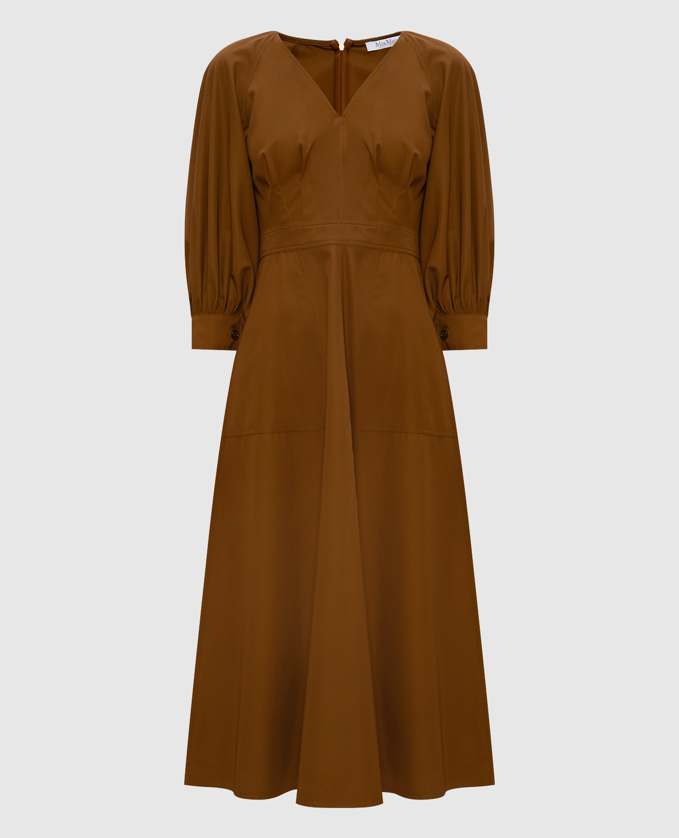 Brown dress PEDAGGI Max Mara