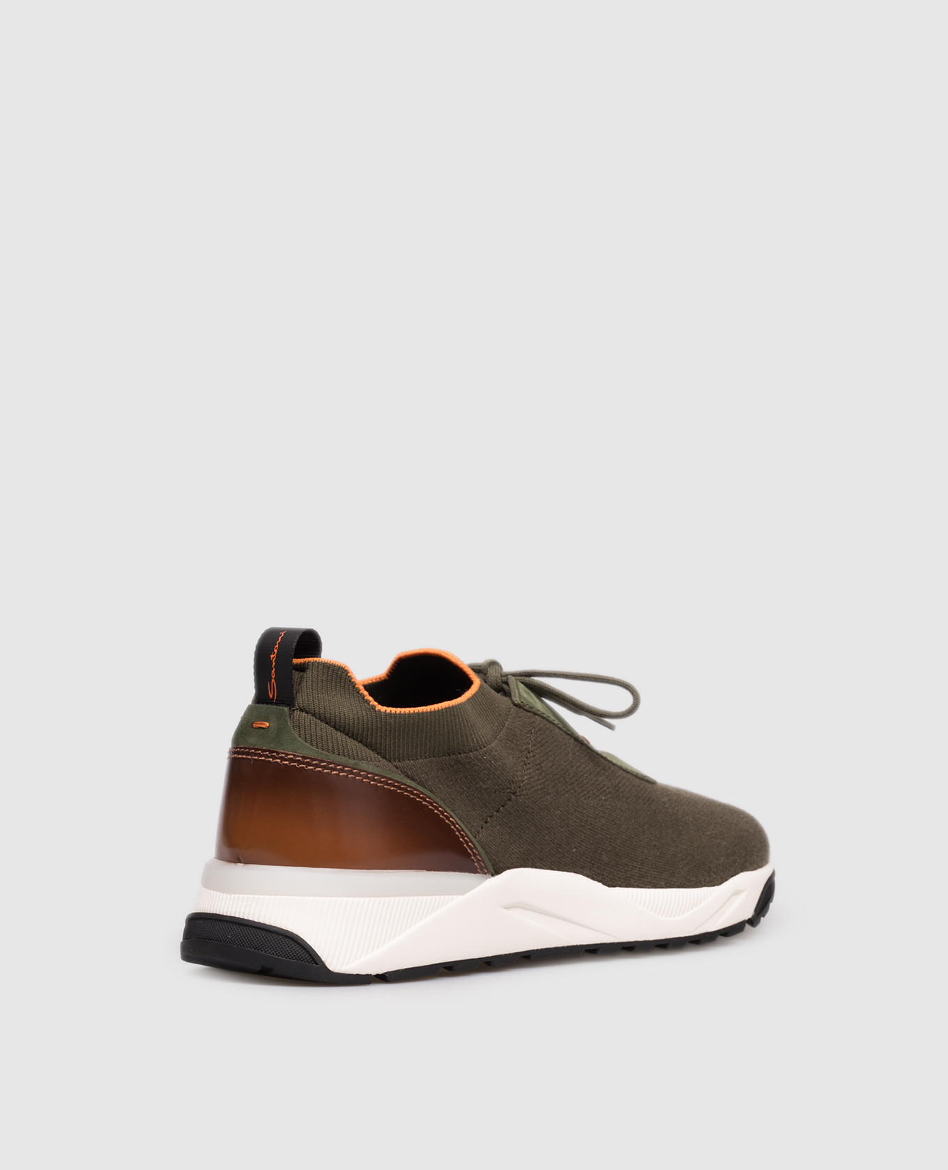 

Green sneakers Santoni
