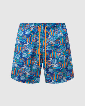 Vilebrequin Fishy vibes swim shorts MOOCB114
