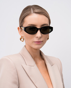 Linda Farrow Black Lyra sunglasses LFL1540C1