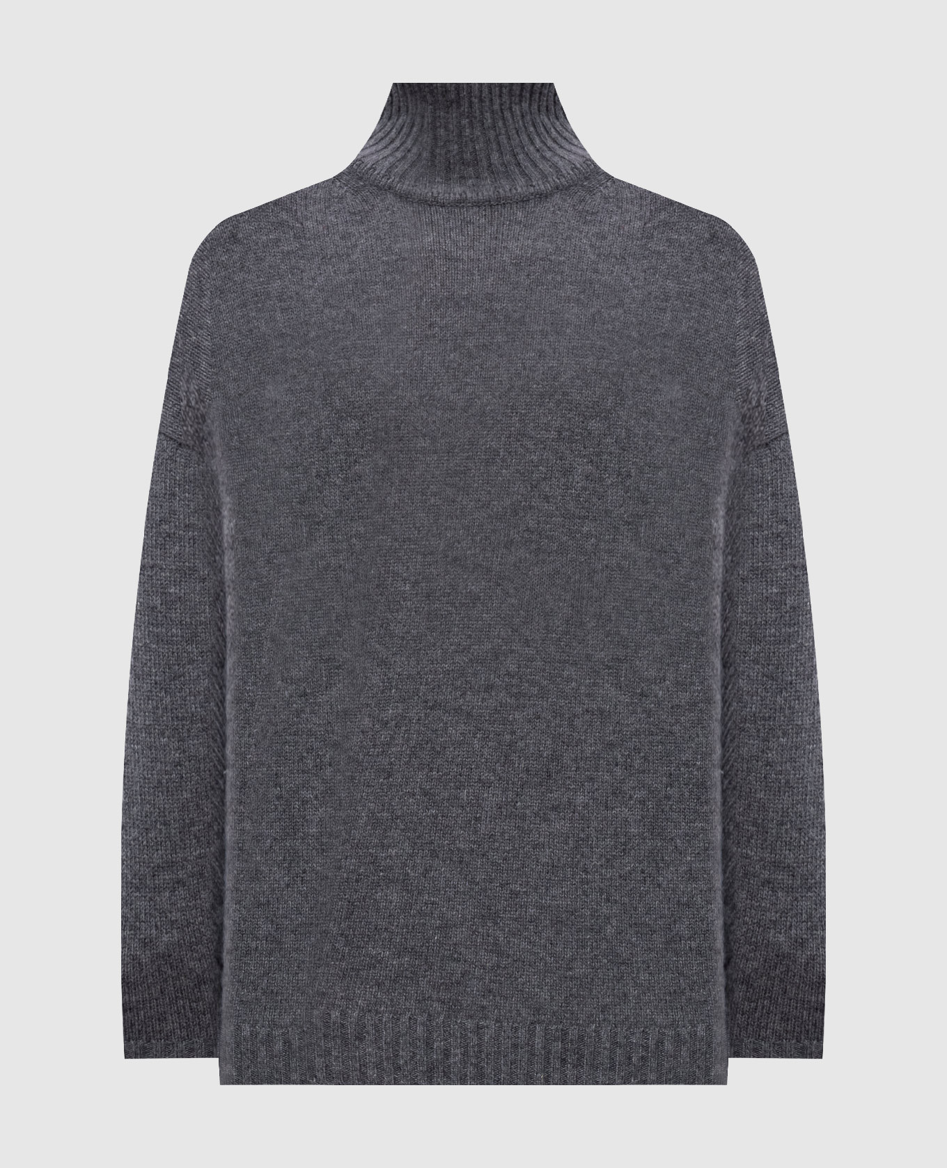 BORGIA gray wool sweater Max Mara Weekend