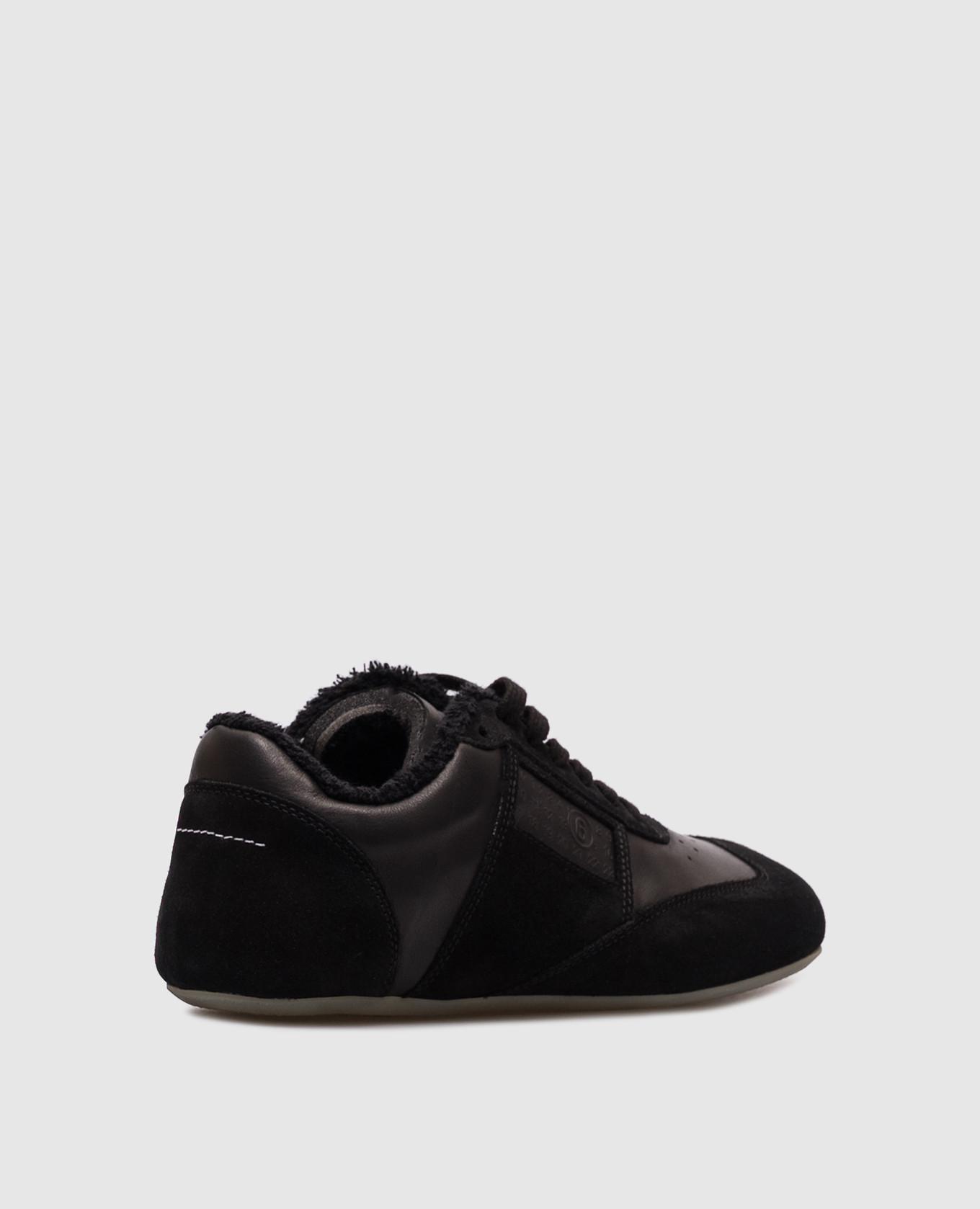 

Black combo sneakers with logo emblem Maison Margiela MM6