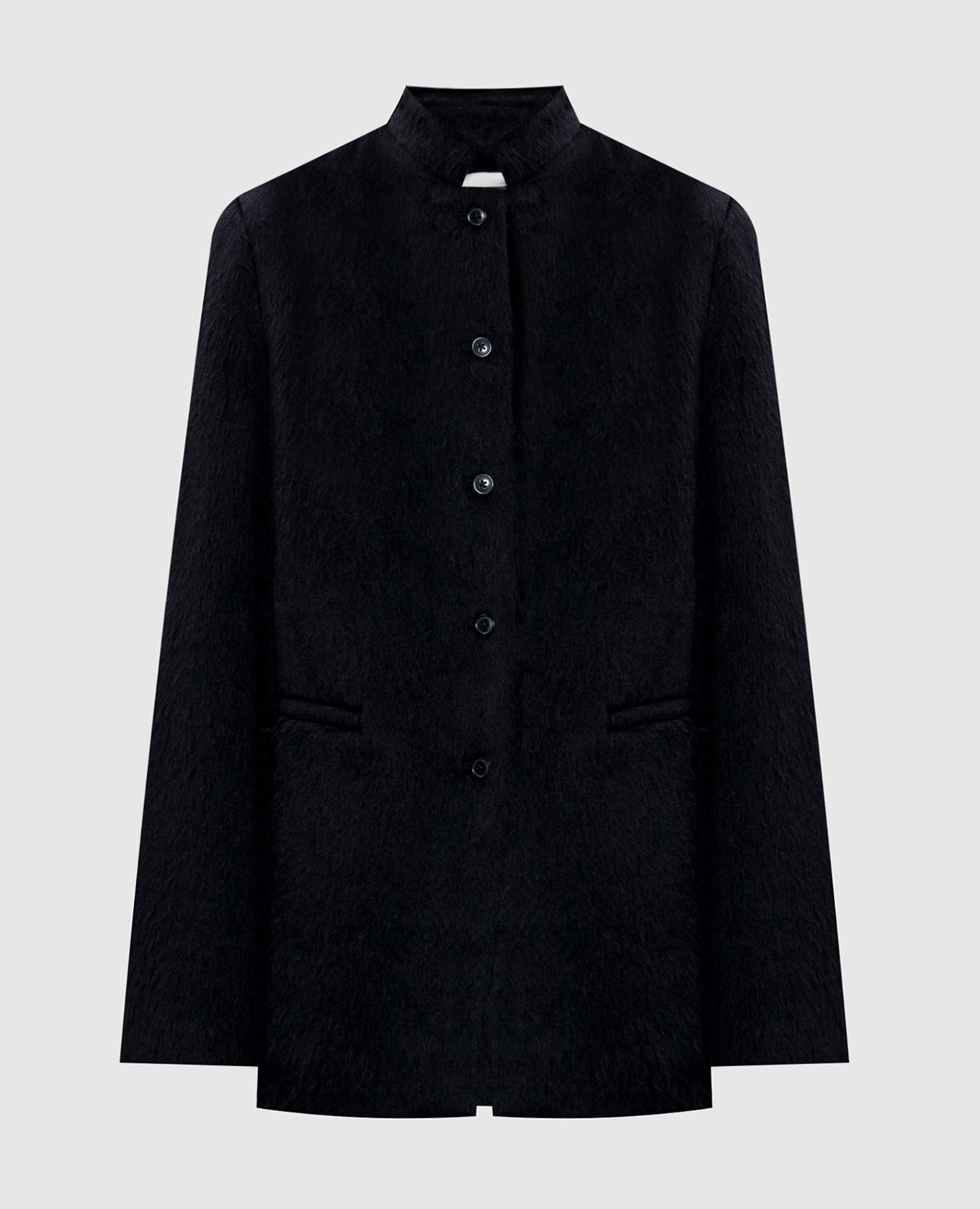 

Black FIDAN jacket with wool Lou Lou Studio