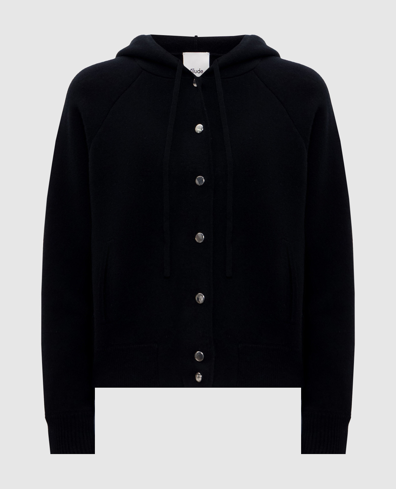 

Black wool and cashmere sports jacket Allude