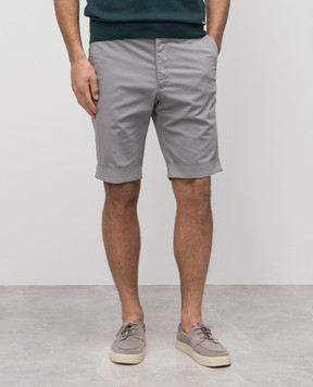 Enrico Mandelli Grey shorts with lapels 0SHORT5653