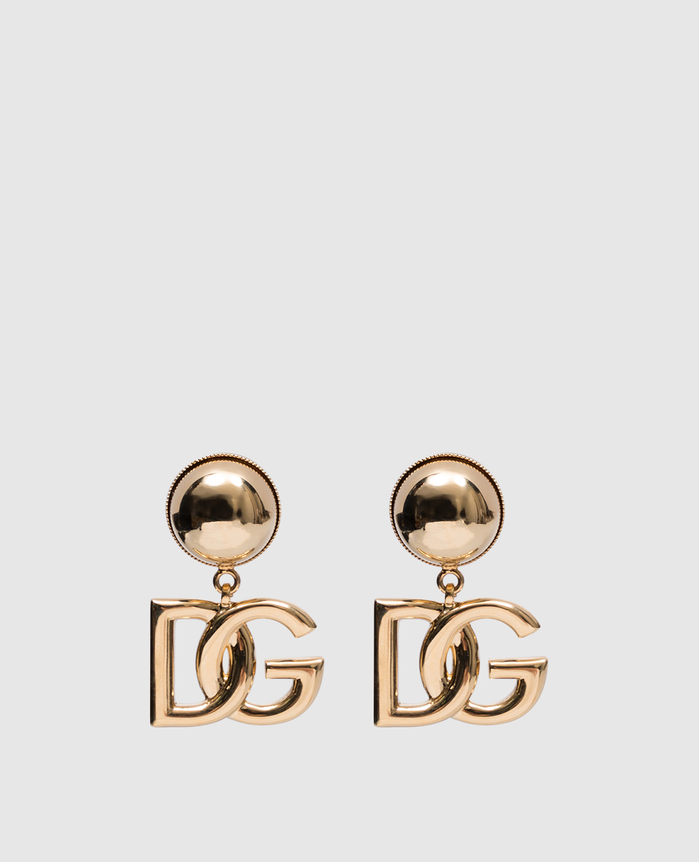 

Gold earrings with DG logo Dolce&Gabbana, Golden