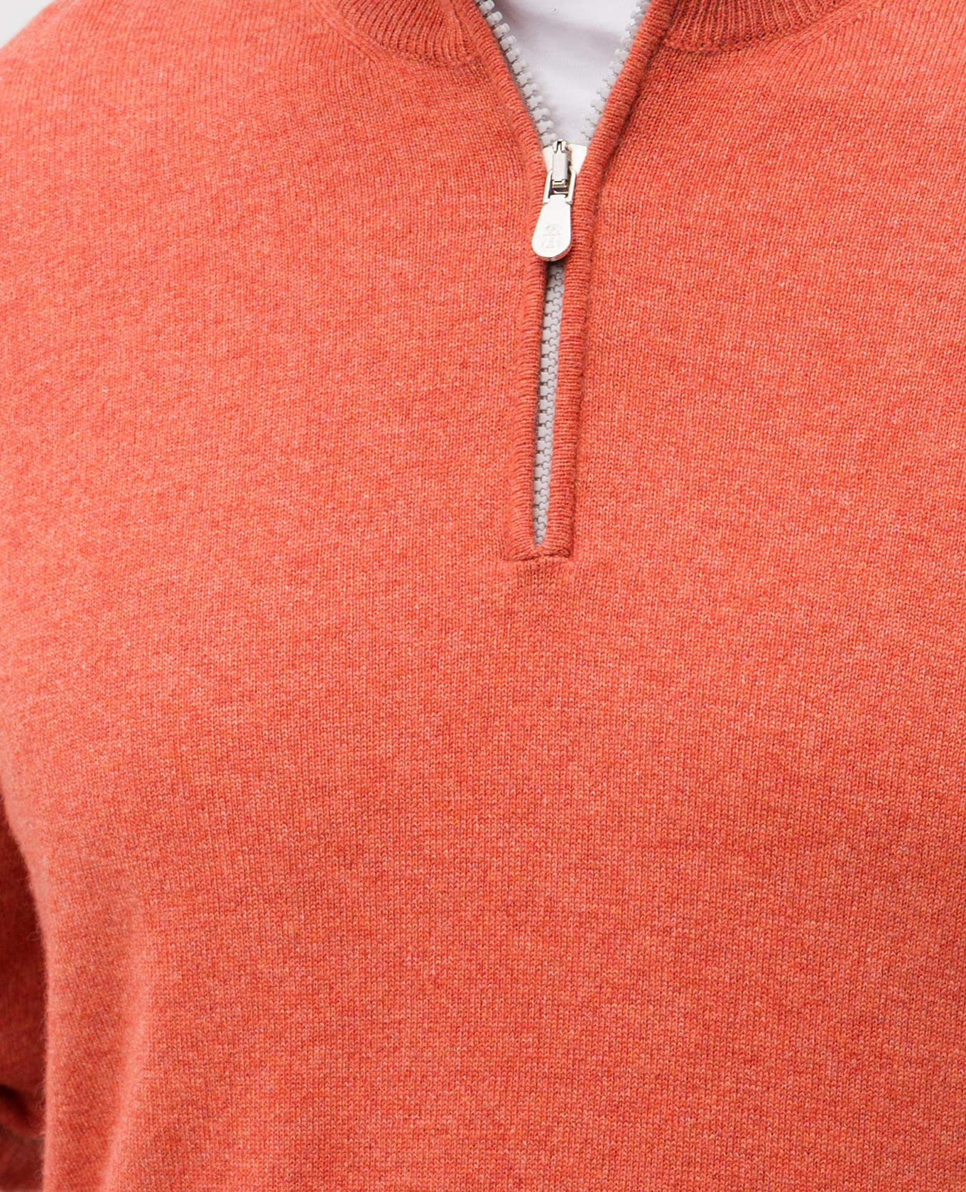 

Orange cashmere sweater Brunello Cucinelli