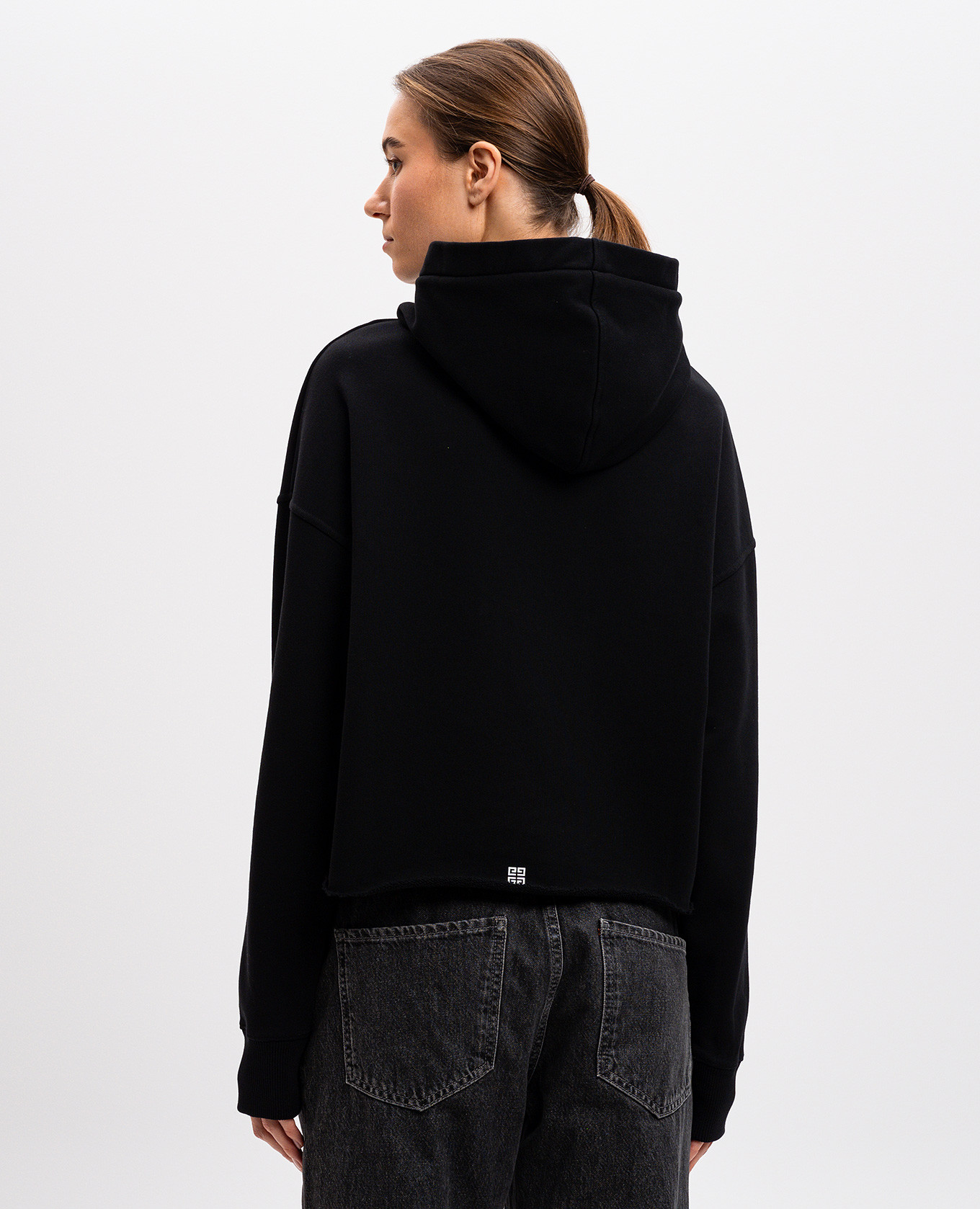 

Black hoodie with logo print Givenchy