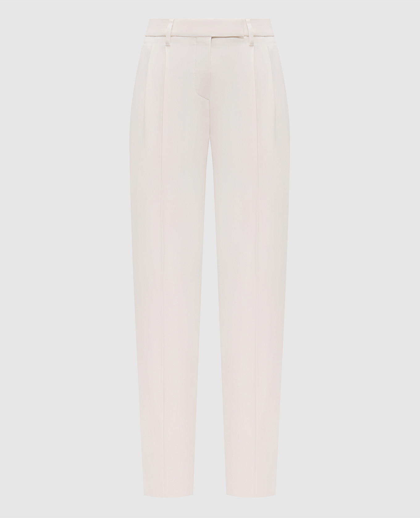 

Beige pants with monil chain Brunello Cucinelli