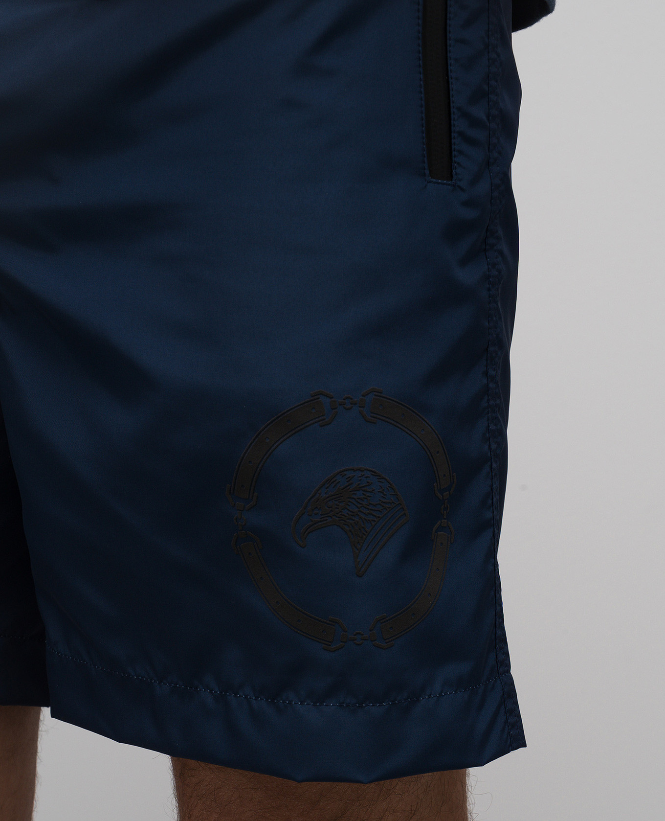 

Blue logo swim shorts Stefano Ricci