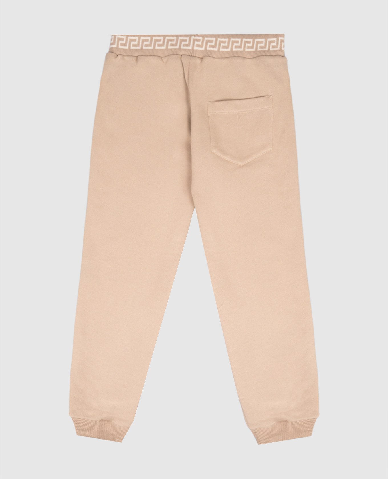 

Greca children's beige joggers Versace