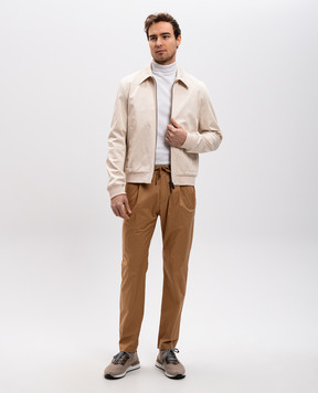Herno Beige denim jacket GI000503U13246S