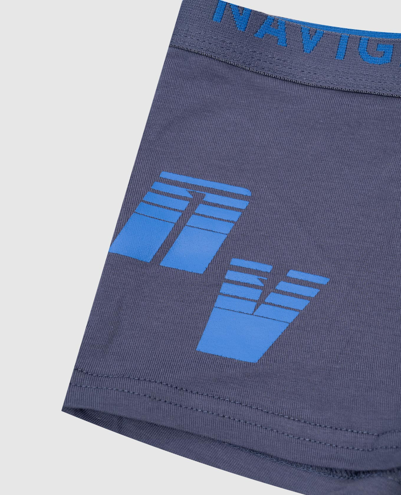 

Navigare children's blue boxer briefs with print RiminiVeste